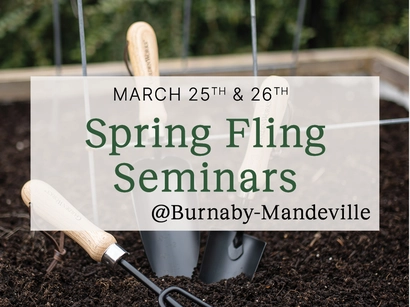 Spring Fling Seminars at Burnaby-Mandeville