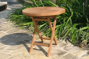 Bali Round Folding Side Table