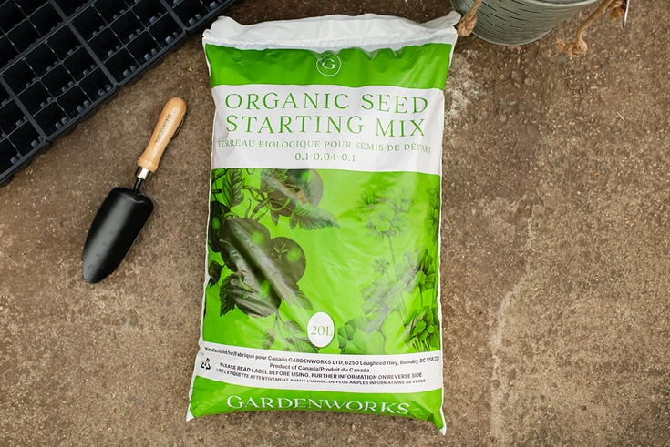 GARDENWORKS Organic Seed Starting Mix - image 1