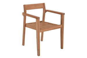 Jolie Stacking Arm Chair