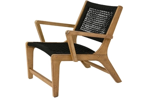 Palma Black Acacia Chair