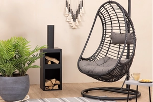 Riga Black Egg Chair - image 2